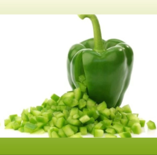 Pimiento Verde en Cubo 250 Gramos